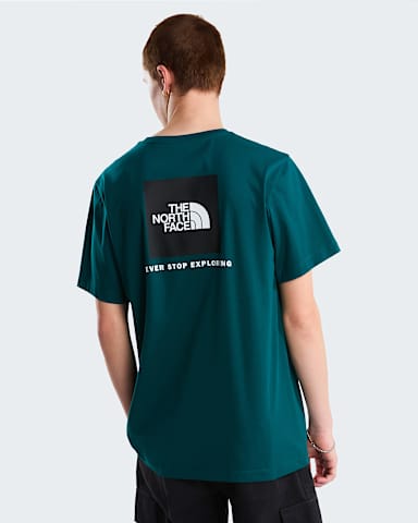 Mens Evolution NSE Box Regular TShirt TNF Pacific Teal HERO