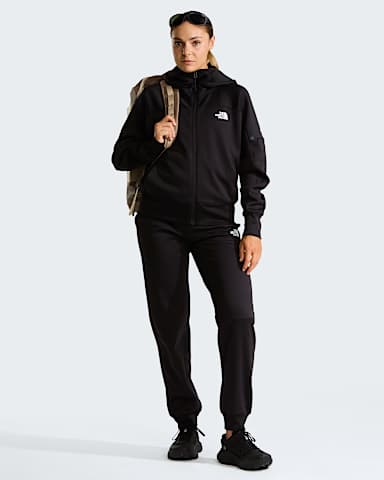 Mountain Athleticsfleecejoggingbroek 20 voor dames TNF TNF Black ALT1