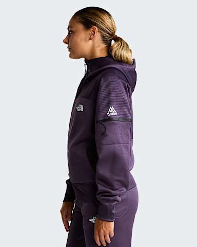Womens Mountain Athletics Hooded Fleece 20 TNF Endless Dusk ALT2