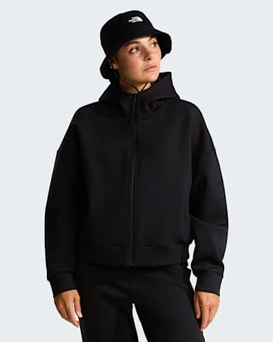 Felpa con cappuccio Jaida da donna TNF TNF Black HERO