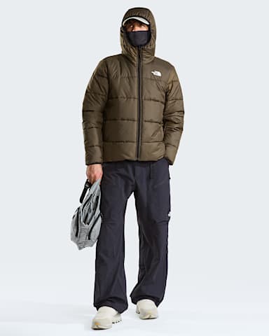 NSE Hooded Mask Jacke Herren TNF New Taupe Green ALT1