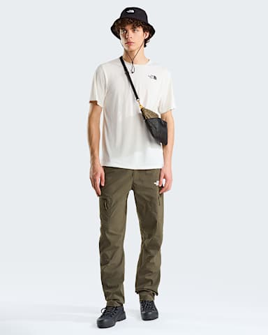 Mens 247 TShirt TNF White Dune ALT1