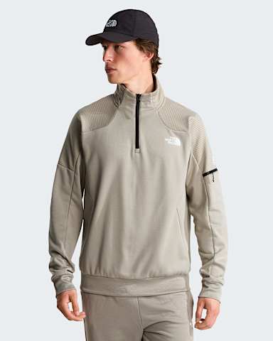 Mens Mountain Athletics 14 Zip Fleece 20 TNF Stone Slab HERO