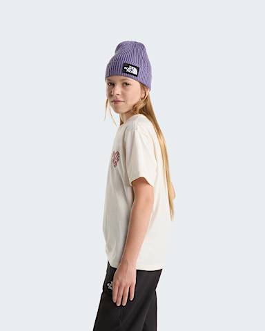 Girls Brand Proud Relaxed Graphic TShirt TNF White Dune ALT2