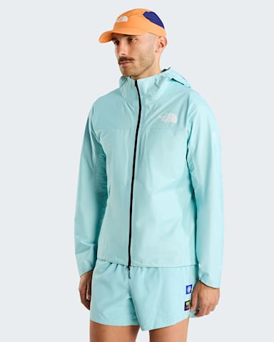 Mens Summit Superior FUTURELIGHT Graphic Jacket TNF Canal Blue HERO