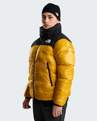Womens Summit Nuptse Jacket TNF Summit GoldTNF Black HERO