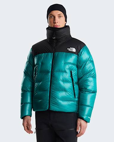 Mens Summit Nuptse Jacket TNF Restorative TealTNF Black HERO