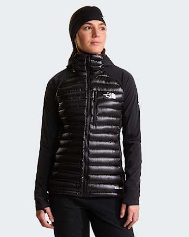Womens Summit Breithorn Lightweight Hybrid Hooded Jacket TNF TNF Black HERO