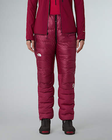 Womens Summit Cloud Down AMK Lightweight Trousers TNF Lali Guran HERO