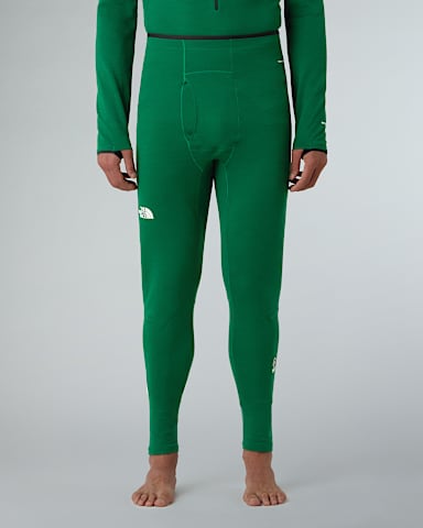 Mens Summit DotKnit AMK Baselayer Leggings TNF Apex Green HERO