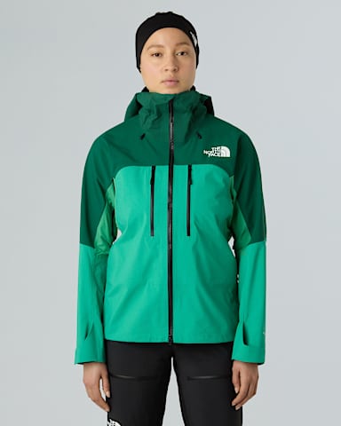 Womens Summit Torre Egger FUTURELIGHT Jacket TNF Nebula GreenEvergreen HERO