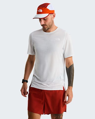 Tshirt de course Summit High Trail Run pour homme TNF Pearl Stone HERO