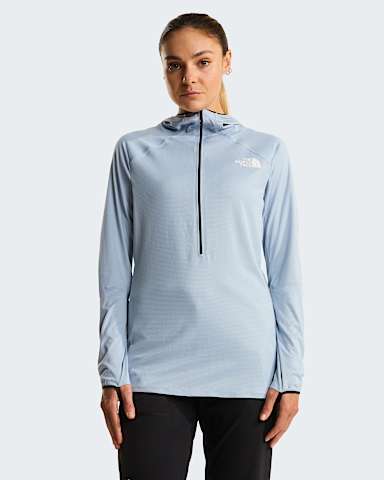 Womens Summit Direct Sun Hoodie TNF Frost Grey HERO