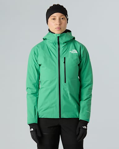 Womens Summit Torre Egger FUTURELIGHT Lightweight Jacket TNF Nebula Green HERO