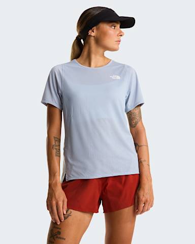 Tshirt Summit High Trail da donna TNF Frost Grey HERO