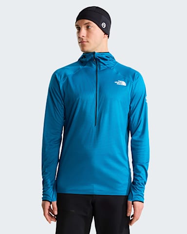 Mens Summit Direct Sun Hoodie TNF Dusk Blue HERO