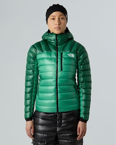 Veste capuche en duvet Summit Breithorn pour femme TNF Nebula GreenEvergreen HERO