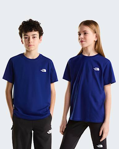 Teens Evolution Simple Dome TShirt TNF Bold Blue HERO