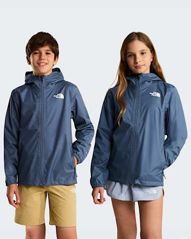 Zipline Regenjacke fr Jugendliche TNF Granite Grey HERO