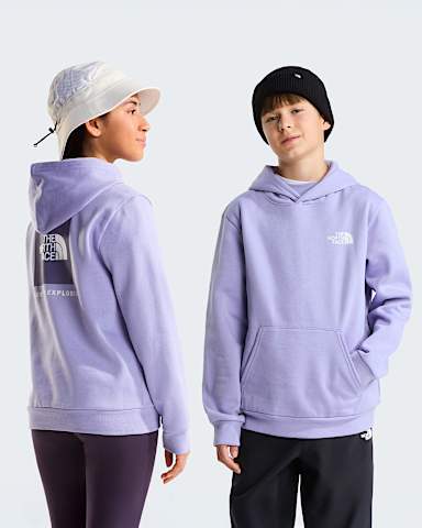 Evolution Box NSEtrui met capuchon voor tieners TNF Pale Plum HERO