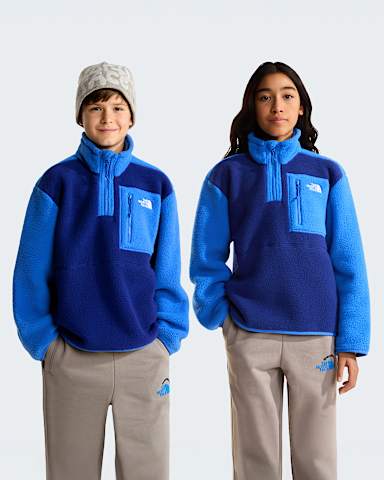 Teens Yumiori 14 Zip Fleece Jacket TNF Bold BlueActive Blue HERO