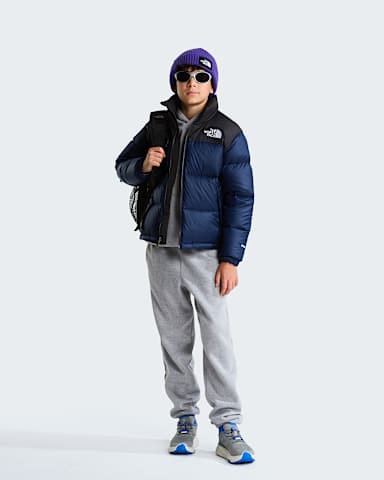 Giacca 1996 Retro Nuptse da ragazzi TNF Summit Navy ALT1