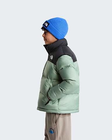 Giacca 1996 Retro Nuptse da ragazzi TNF Slate Moss ALT2