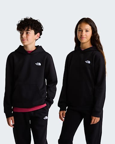 Teens Evolution Simple Dome Pullover Hoodie TNF TNF Black HERO
