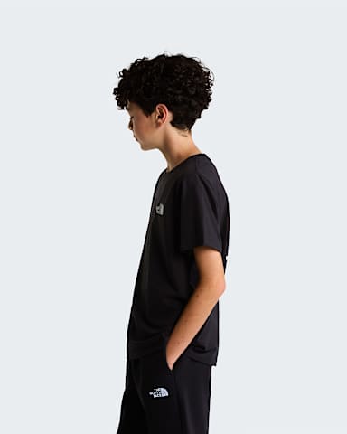 Teens Evolution Box NSE TShirt TNF TNF Black ALT2