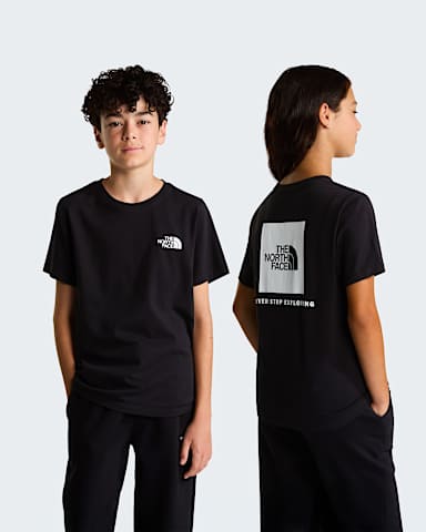 Teens Evolution Box NSE TShirt TNF TNF Black HERO