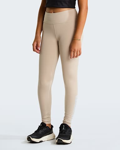 Flex Graphic Leggings Girl Junior TNF Timeless Taupe HERO