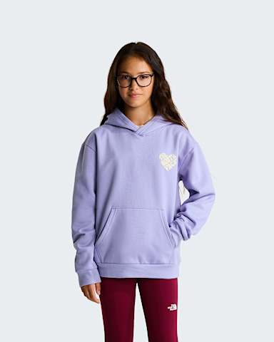 Sweat  capuche graphique dcontract Brand Proud pour fille TNF Pale Plum HERO