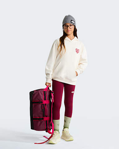 Felpa con cappuccio Brand Proud Relaxed Graphic da ragazza TNF White Dune ALT1