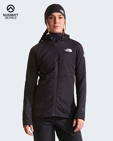 Womens Summit Series FUTUREFLEECE Hoodie TNF TNF BlackNPF HERO