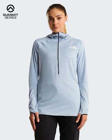 Summit Direct Sun Kapuzenpulli fr Damen TNF Frost Grey HERO