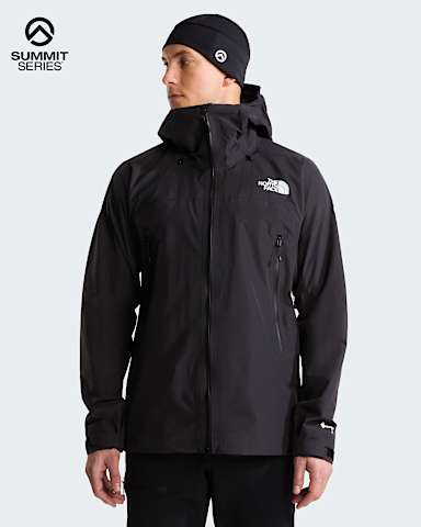 Mens Summit Cayesh GORETEX Pro Jacket TNF TNF Black HERO