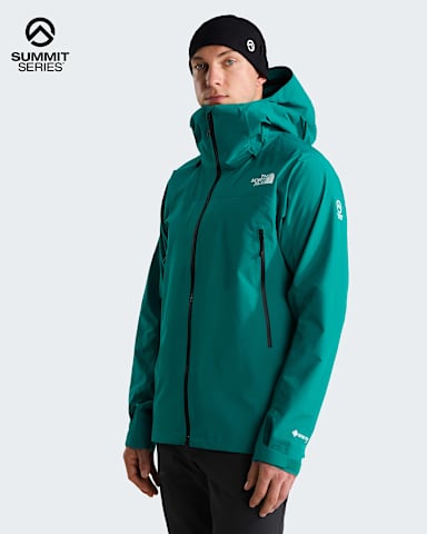 Mens Summit Cayesh GORETEX Pro Jacket TNF Restorative Teal HERO