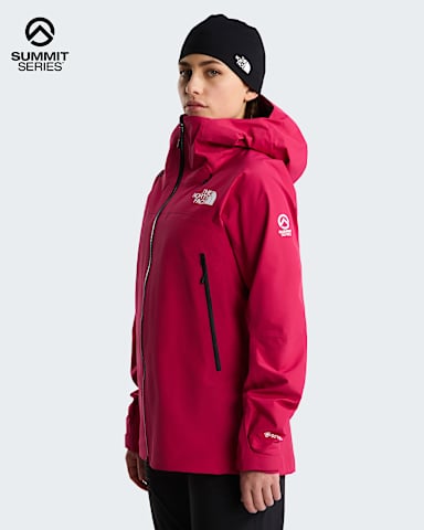 Womens Summit Cayesh GORETEX Pro Jacket TNF Lali Guran HERO