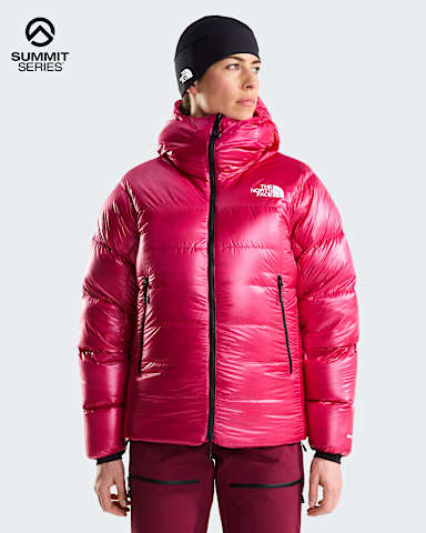 Summit Pumori DaunenParka fr Damen TNF Lali Guran HERO