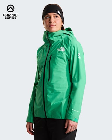 Summit Torre Egger FUTURELIGHT leichte Jacke fr Damen TNF Nebula Green HERO