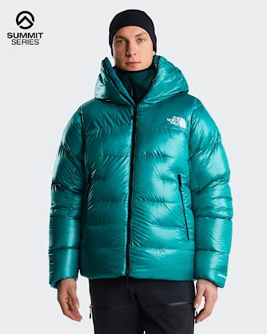 Parka in piumino Summit Pumori da uomo TNF Restorative Teal hero