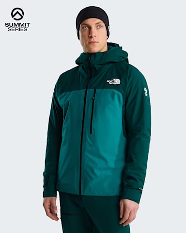 Mens Summit Torre Egger FUTURELIGHT Lightweight Jacket TNF Restorative TealPacific Teal HERO