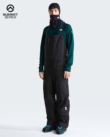 Mskie spodnie na szelkach Summit Verbier GORETEX TNF TNF Black HERO
