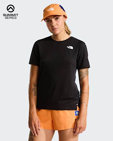 Summit High Trail TShirt fr Damen TNF TNF Black HERO