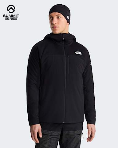 Mens Summit Casaval Hooded Jacket TNF TNF Black HERO