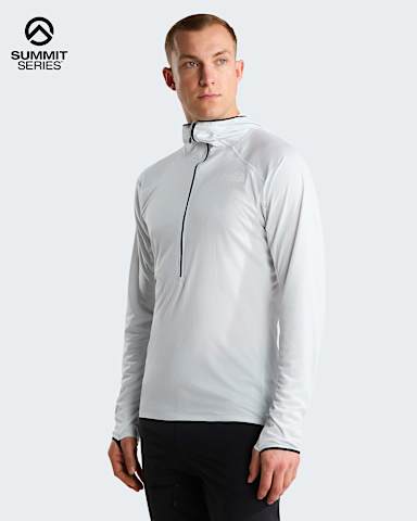 Mens Summit Direct Sun Hoodie TNF Pearl Stone HERO