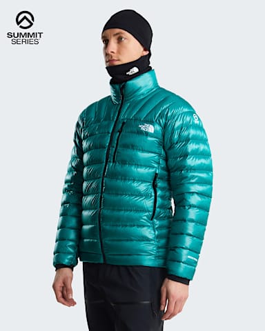 Giacca in piumino Summit Breithorn da uomo TNF Restorative Teal HERO
