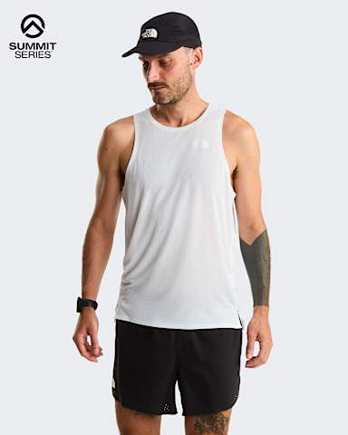 Canotta da corsa Summit High Trail da uomo TNF Pearl Stone HERO