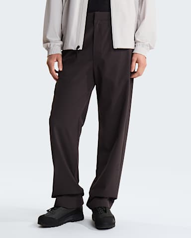 Mens TNF Black Box Tech Woven Trousers TNF Lead hero