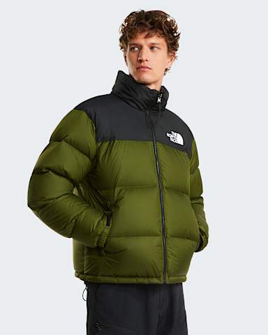 1996 Retro Nuptse Jacke fr Herren TNF Woodland GreenTNF Black alt4